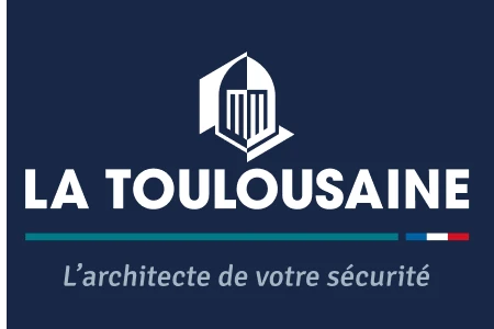 Open Control Installation Porte Automatique Cannes Logo La Toulousaine Blue